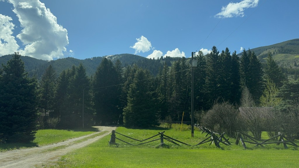 Day 1 of our Yellowstone trip, Saturday May 24,&nbsp;2025.